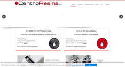 Desktop Screenshot of centroresina.com